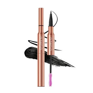 خط چشم و ریمل دو طرفه اوتوو O.TWO.O مدل 2in1 Charming Eye Eyeliner mascara