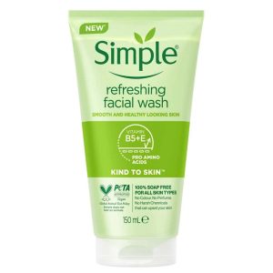 ژل شستشو سیمپل Simple مدل Refreshing شاداب کننده حجم 150 میل