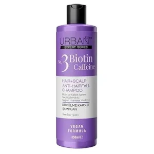 شامپو ضد ریزش اوربن کر Urban Care عصاره بیوتین و کافئین حجم 350 میل