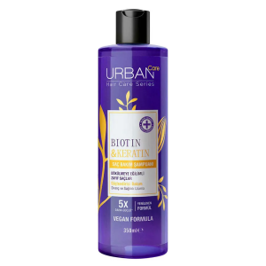 شامپو ضد ریزش اوربن کر Urban Care حاوی بیوتین و کراتین حجم 350 میل