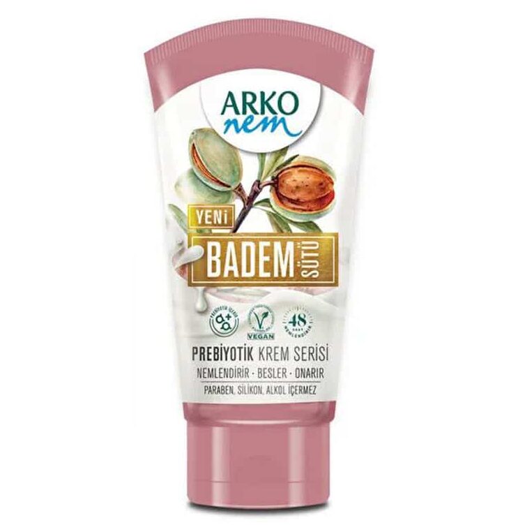 کرم مرطوب کننده شیربادام آرکو نم Arko nem حجم 60 میل