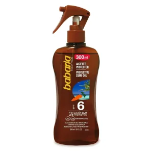 روغن برنزه آفتاب باباریا Babaria حجم 300 میل