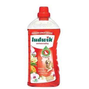 محلول کف شور مخصوص حیوانات خانگی لهستانی رایحه گل و میوه ای یک لیتری