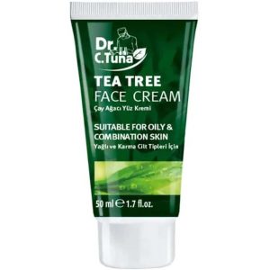 کرم آبرسان ضد جوش درخت چای Tea Tree دکتر سی تونا Dr.C.Tuna حجم 50 میل تیوپی