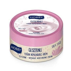 کرم مرطوب کننده دست و صورت هوبی HOBBY حاوی عصاره گلیسیرین حجم 250 میل