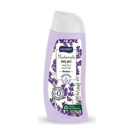 شامپو بدن هوبی Hobby مدل Naturals حاوی عصاره آویشن و روغن اسطوخودوس حجم 500 میل
