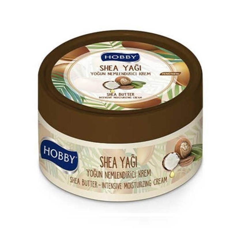 کرم مرطوب کننده دست و صورت هوبی HOBBY حاوی شی باتر حجم 250 میل