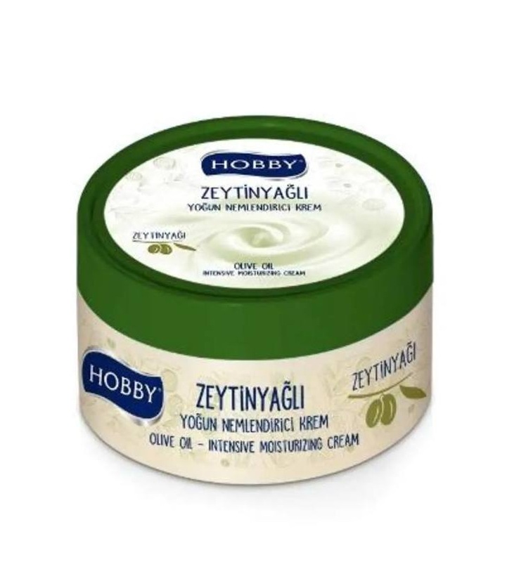 کرم مرطوب کننده دست و صورت هوبی HOBBY حاوی عصاره زیتون حجم 150 میل