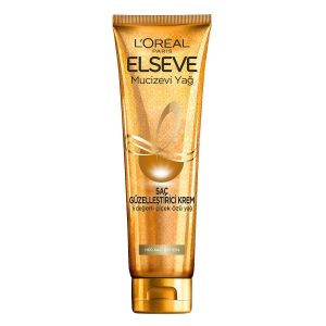 کرم مو حالت دهنده لورال Loreal حاوی روغن های معجزه گر انواع مو حجم 100 میل