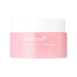 کرم کپسولی PDRN و کلاژن مدی کیوب Medicube روشن کننده و ضد چروک وزن 55 گرم