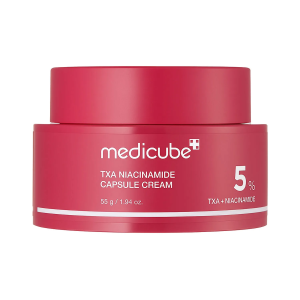 کرم روشن کننده و ضد لک کپسولی ترانگزامیک اسید و نیاسینامید مدی کیوب Medicube حجم 55 گرم