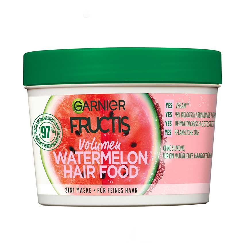 ماسک مو تقویت کننده گارنیر Garnier عصاره هندوانه حجم 400 میل