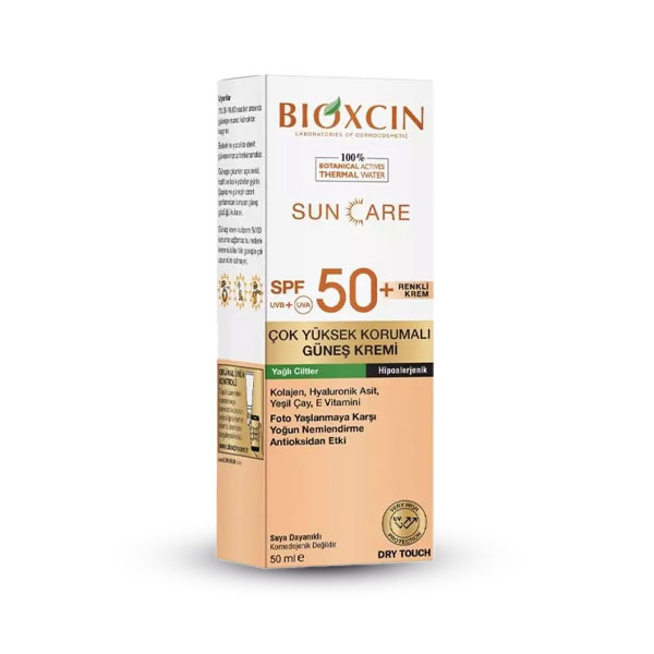 ضد آفتاب بیوکسین رنگی 50 میل