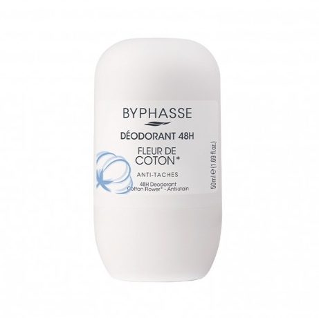 مام رولی زنانه بایفاس Byphasse رایحه پنبه حجم 50 میل