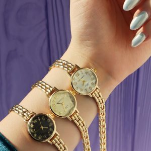 ساعت مچی زنانه و دخترانه با موتور چین هانگ روی