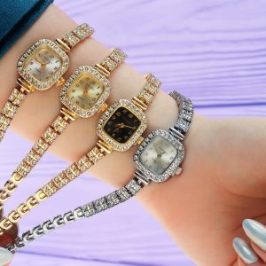 ساعت مچی زنانه و دخترانه هانگ روی با موتور چینی