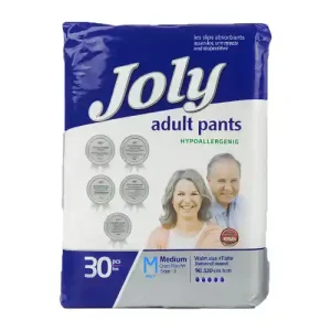 پوشاک بزرگسال جولی با بسته بندی 30 عددی سایز مدیوم (m) joly adult pants
