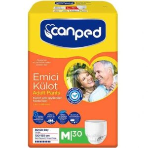 پوشک جان پد شورتی مدیوم 30 عددی canped
