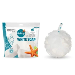 لیف صابون حمام بالمی Balmy رایحه صابون سفید