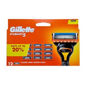 یدک ژیلت فیوژن Gillette Fusion پنج لبه بسته 12 عددی
