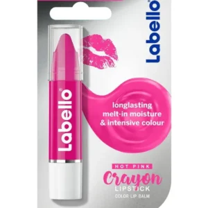 رژ بالم لب رنگی با دوام لبلو Labello رنگ Hot Pink