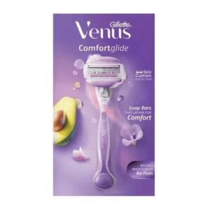ست دسته، یدک و خودتراش زنانه ونوس Venus Comfrtglide سه لبه
