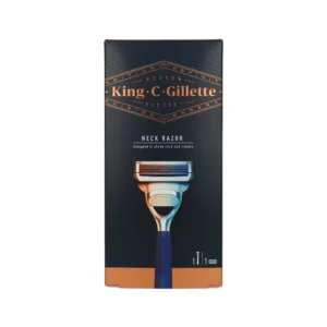 ست دسته و یدک ژیلت Gillette سری King.C مدل Neck Razor سفارس اتحادیه اروپا