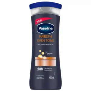 لوسیون بدن مردانه وازلین Vaseline مدل Men Even Tone حجم 400 میل