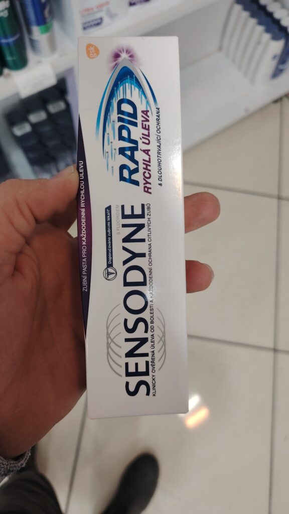 خمیردندان سنسوداین راپید